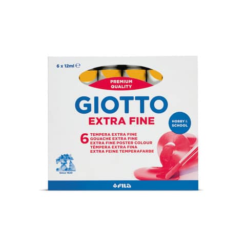 Tempera GIOTTO Extra 12 ml giallo ocra F35202100